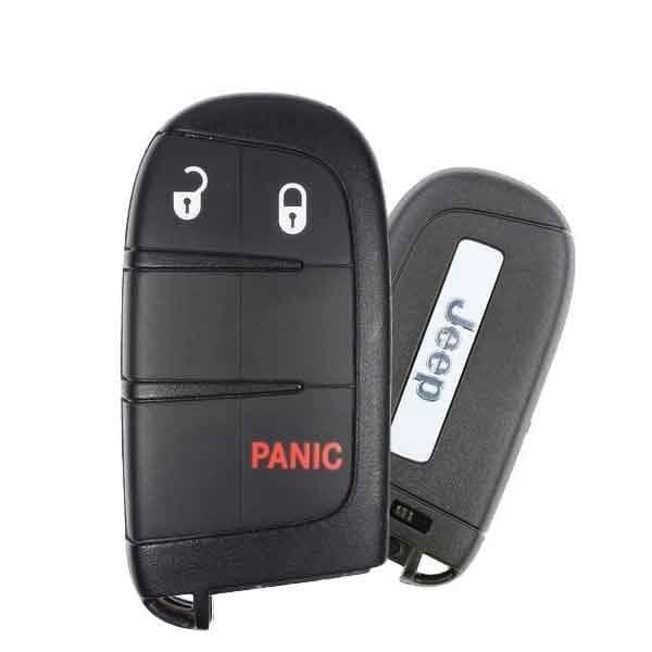 Oem OEM: REF: 2017-2019 Jeep Compass / 3-Button Smart Key / PN: 68250335AB / M3N-40821302 RSK-CHRY-1637 - main